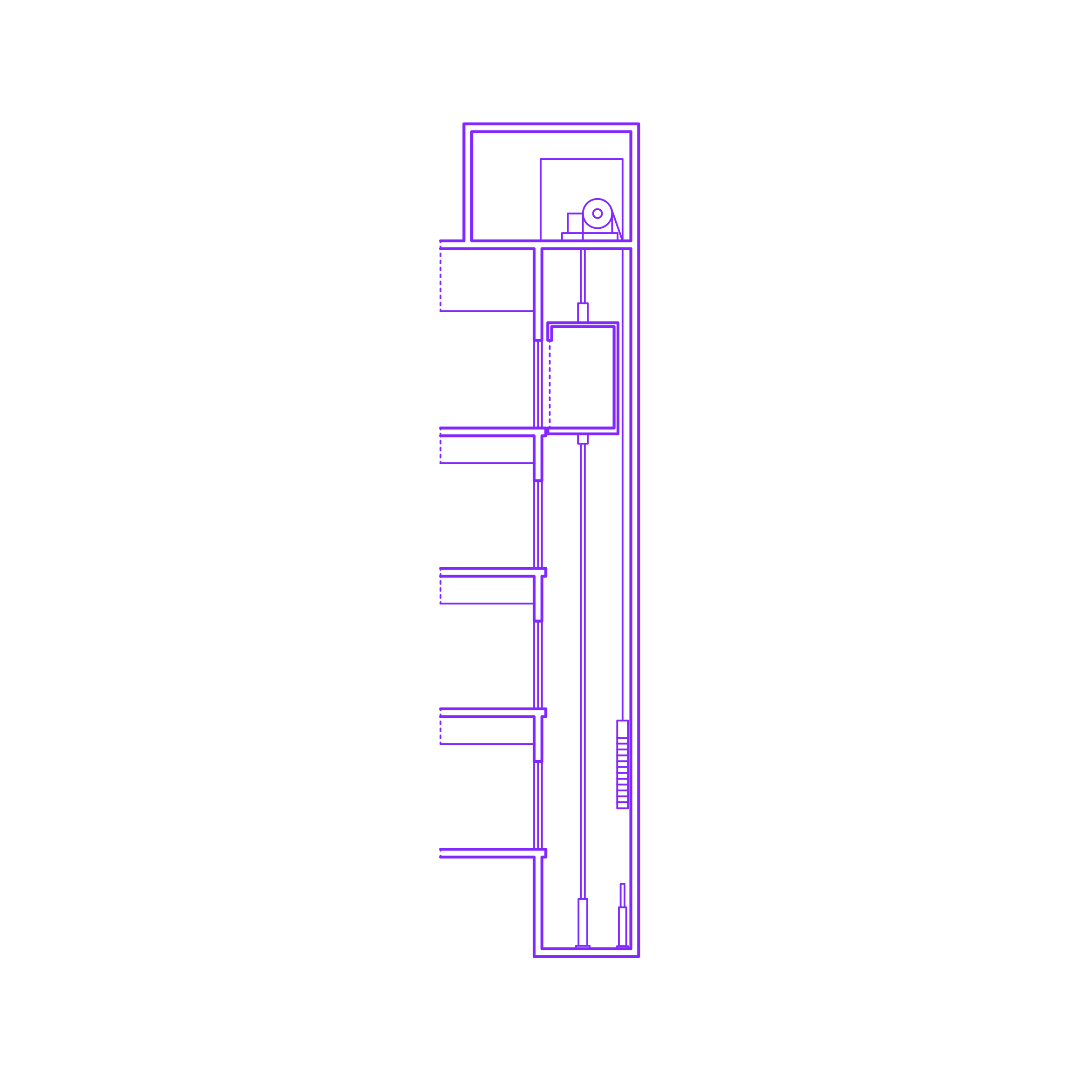 Buildings Elevators Traction Geared Gearless Elevators Svg Line Art Free Vectors